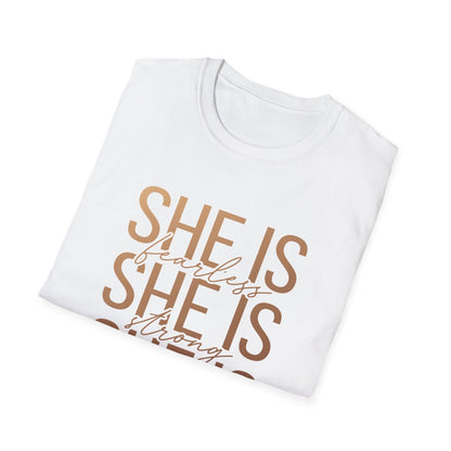 She Is Worthy Inspirational  Empowerment Tee