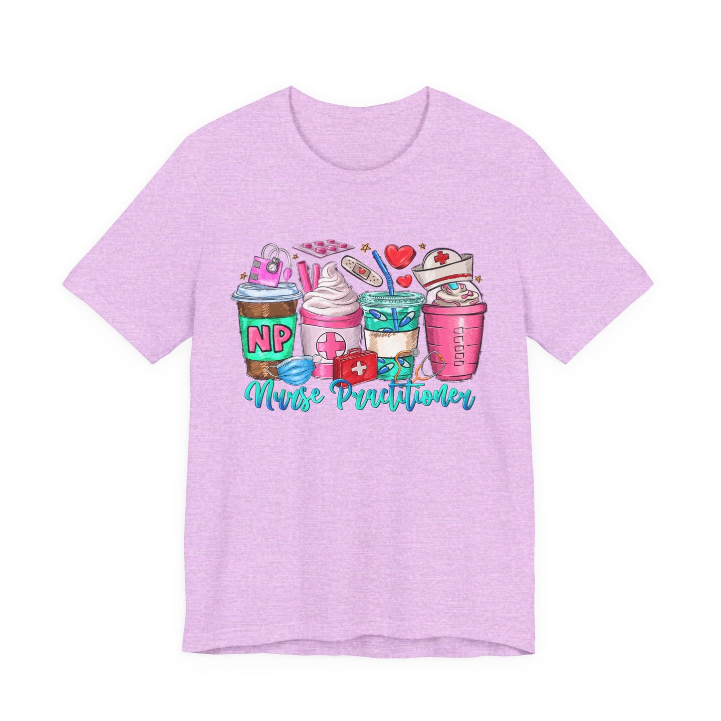 Nurse Practitioner Coffee Crew Tee
