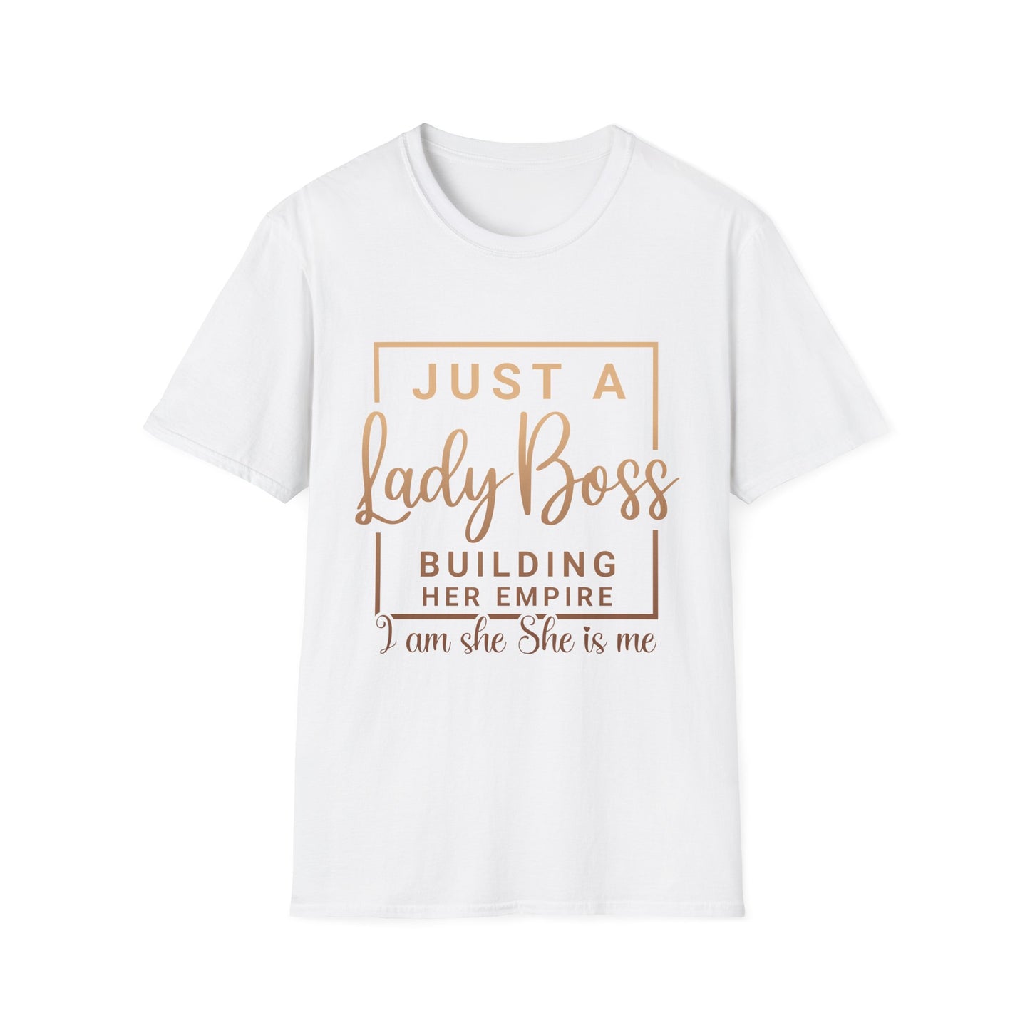 "Just a Lady Boss Building Her Empire" Motivational Tee for Women Entrepreneurs