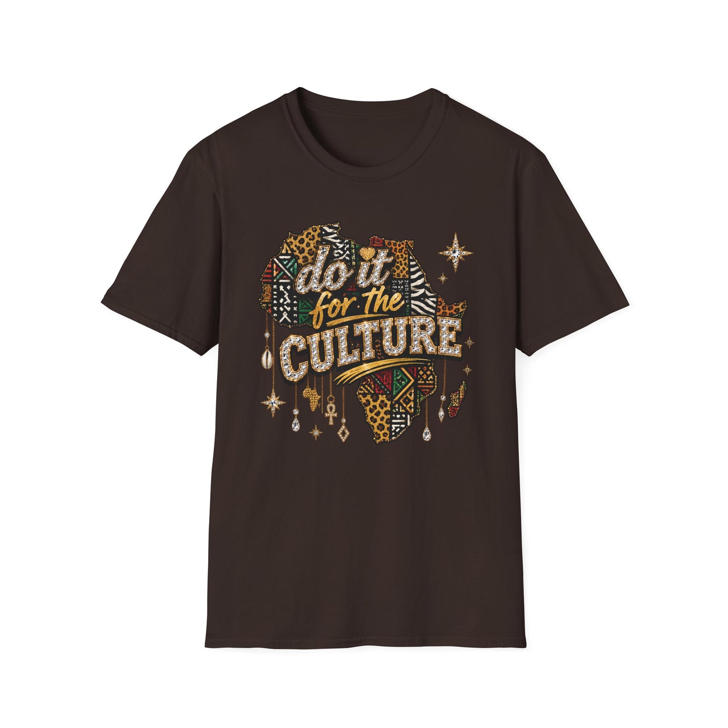 Do It For The Culture African Map Tribal Tee