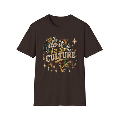Do It For The Culture African Map Tribal Tee