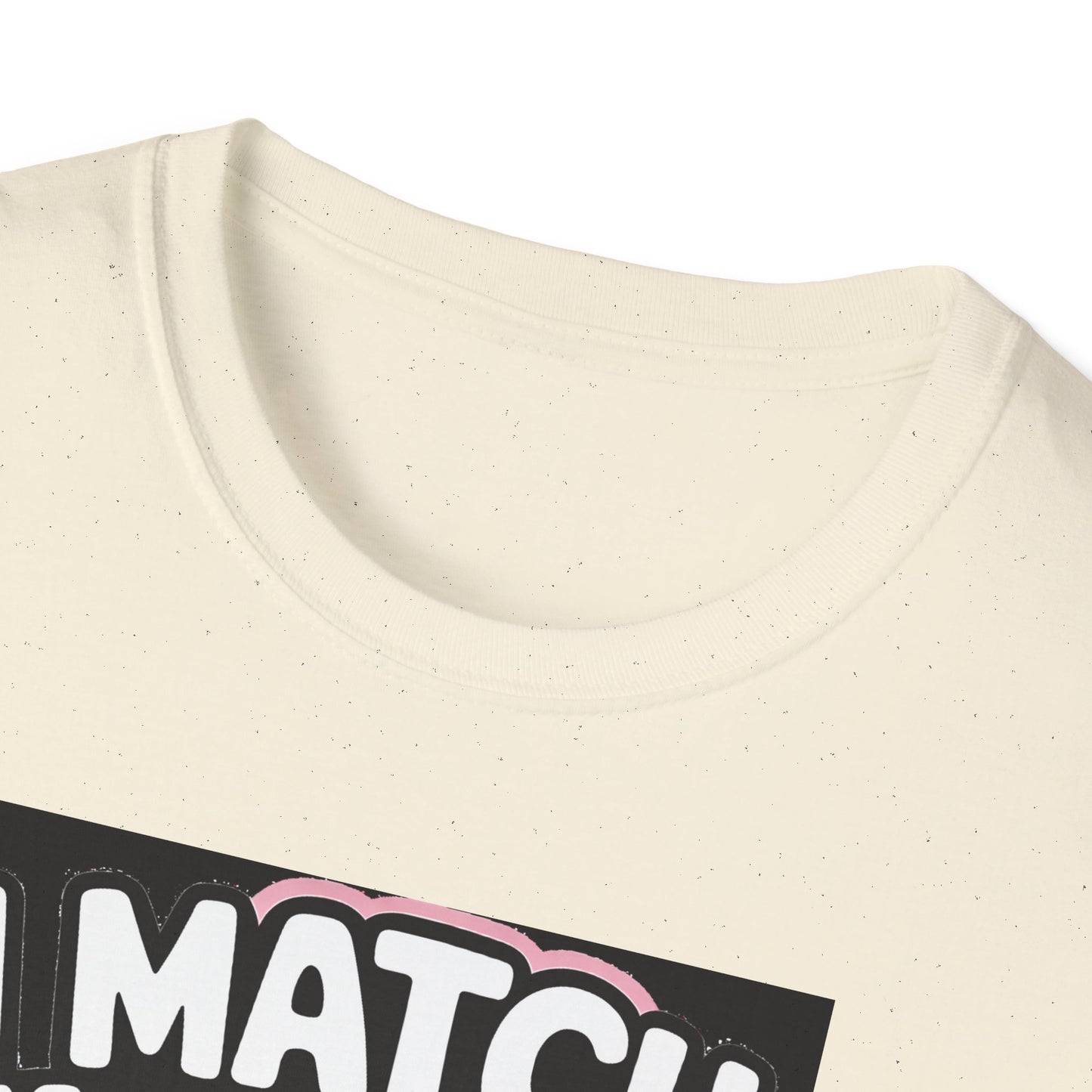 I Match Energy Pop Art Girl "How We Acting Today?" Tee
