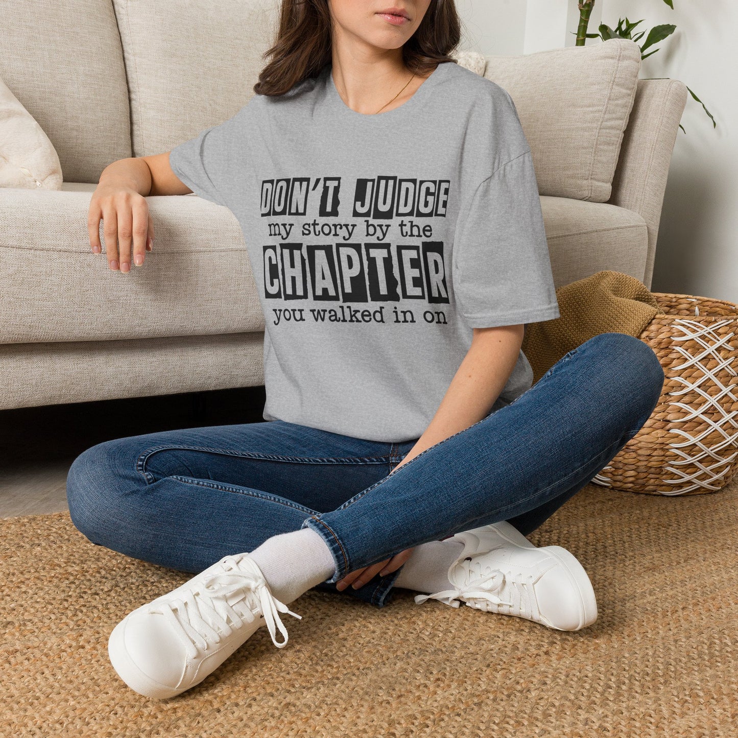 Don't Judge My Story Graphic Tee