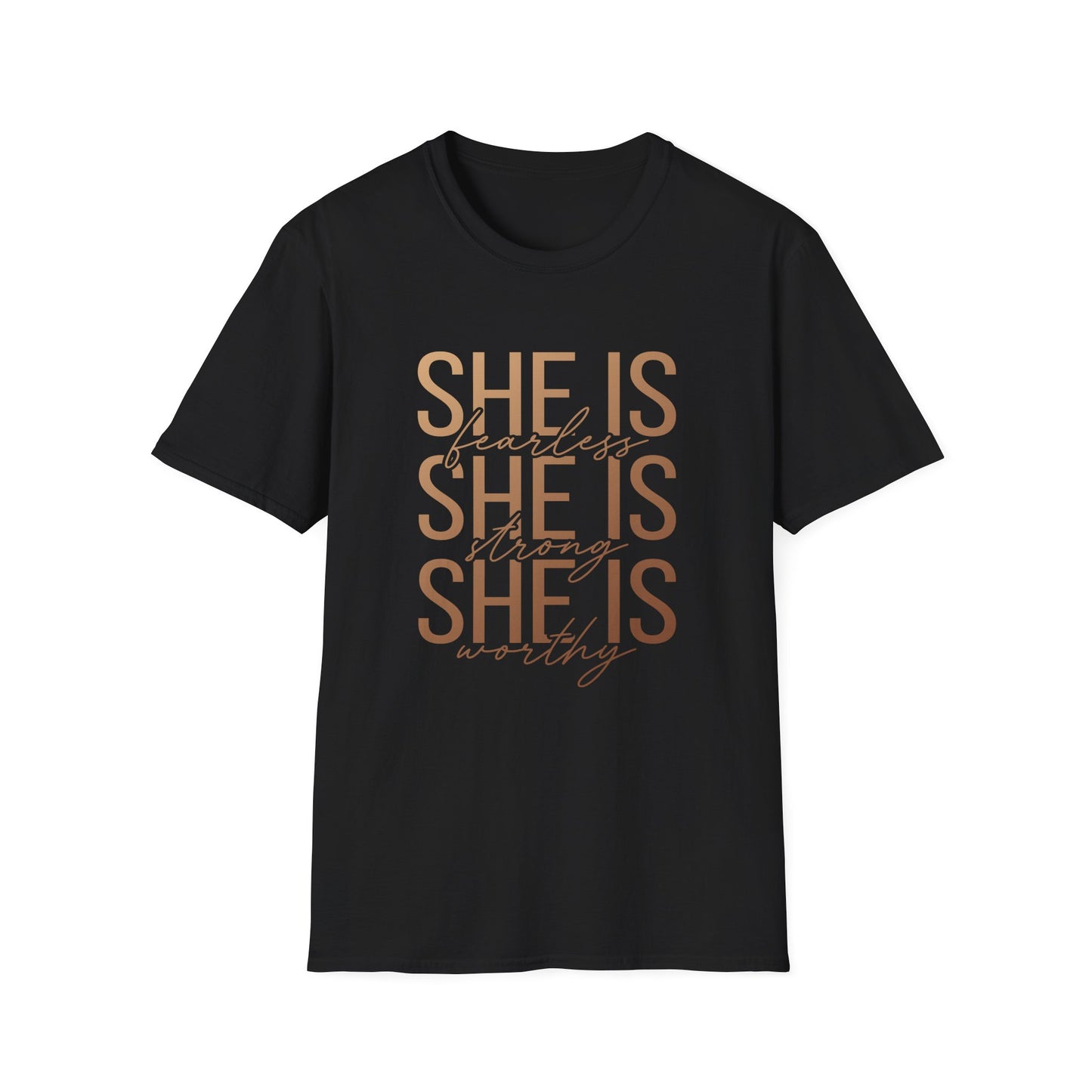 She Is Worthy Inspirational  Empowerment Tee