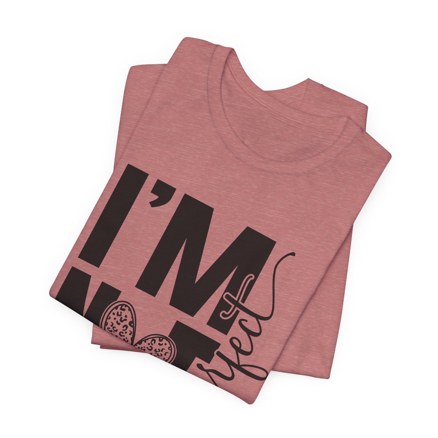 I'm Not Perfect Heart Graphic Tee