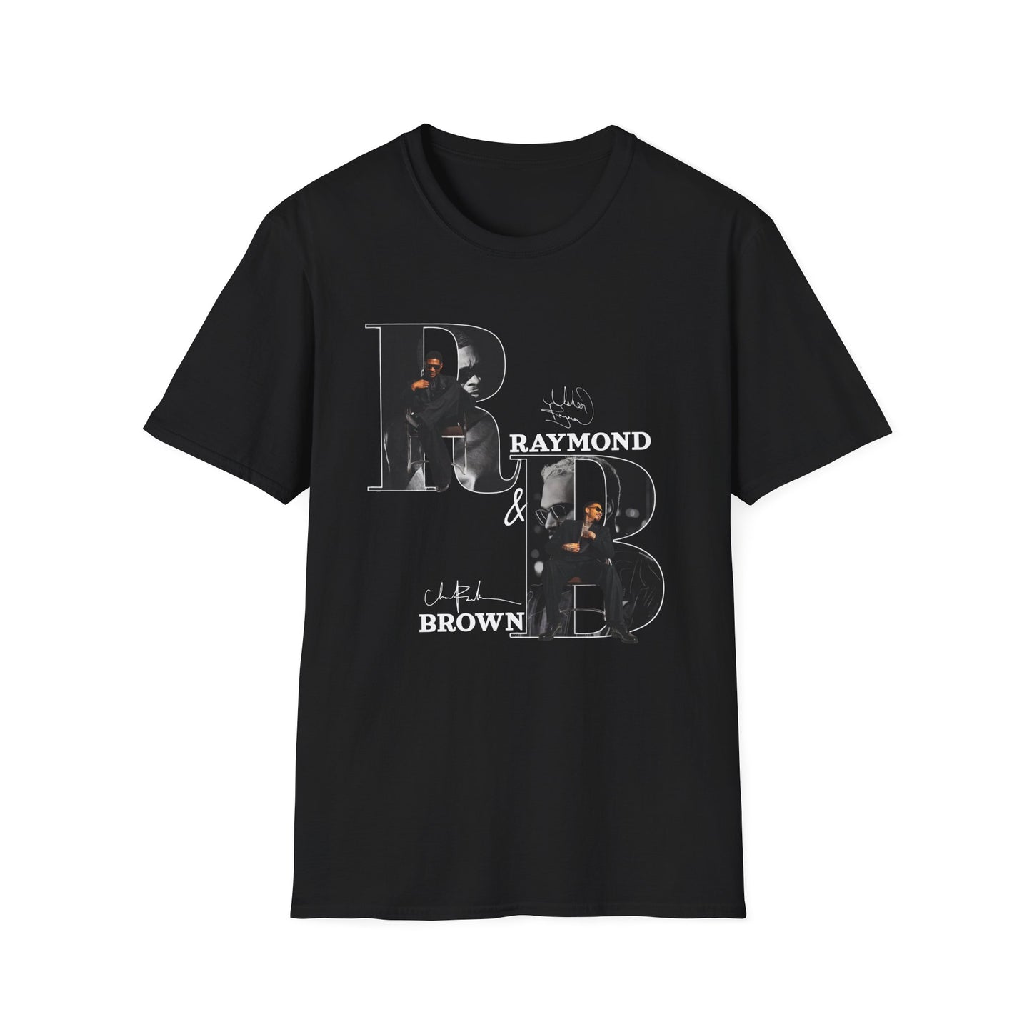 R& B Tour Chris Brown & Usher Raymond Tour T-Shirt-A