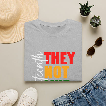 Juneteenth "They Not Like Us" Graphic T-Shirt