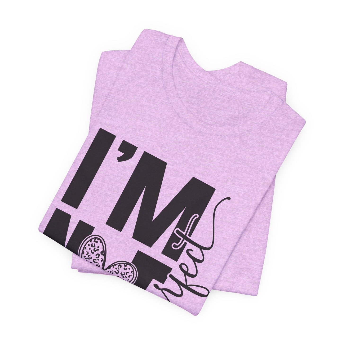 I'm Not Perfect Heart Graphic Tee