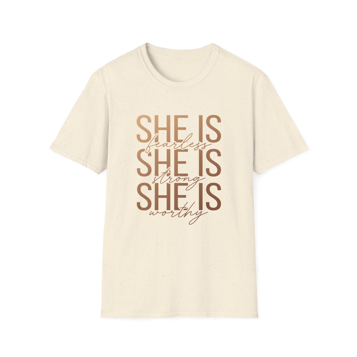 She Is Worthy Inspirational  Empowerment Tee