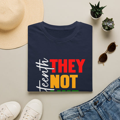 Juneteenth "They Not Like Us" Graphic T-Shirt