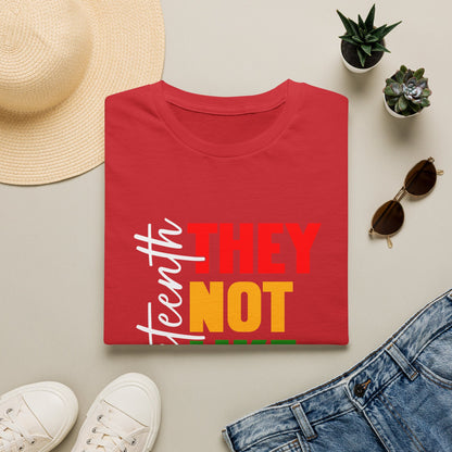 Juneteenth "They Not Like Us" Graphic T-Shirt