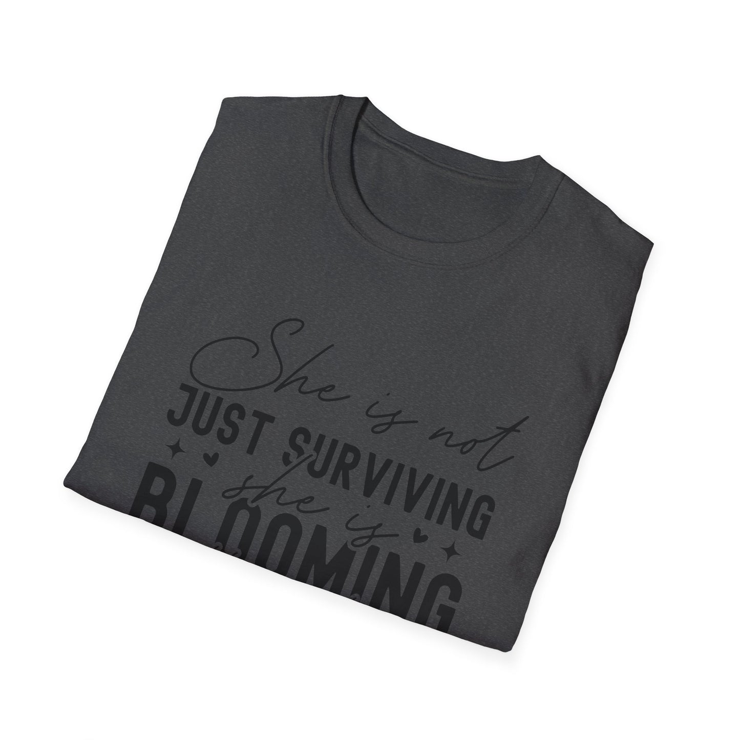 Blooming Through Every Storm Inspirational  Resilience Tee