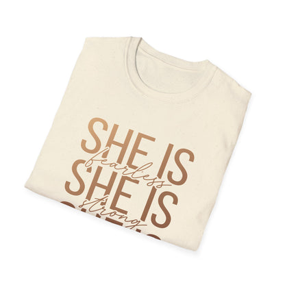 She Is Worthy Inspirational  Empowerment Tee