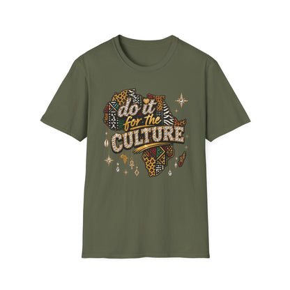 Do It For The Culture African Map Tribal Tee