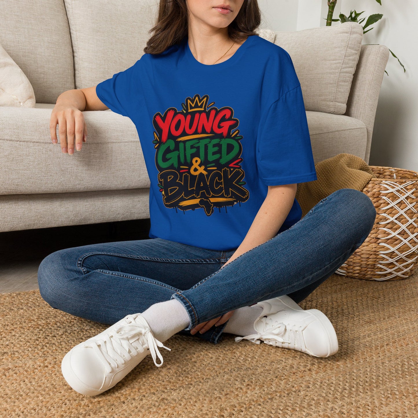 Young, Gifted & Black Afrocentric Graphic Tee