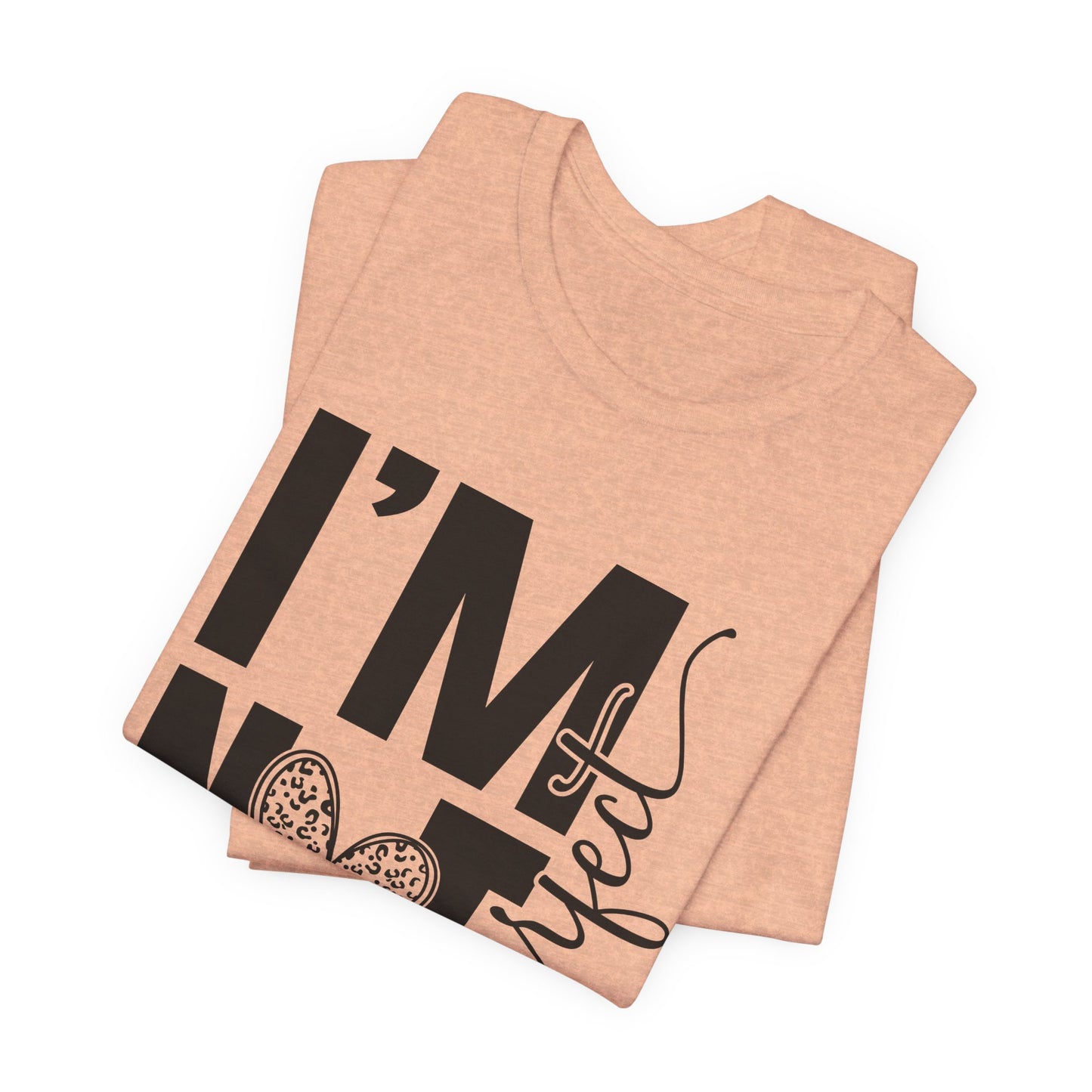 I'm Not Perfect Heart Graphic Tee