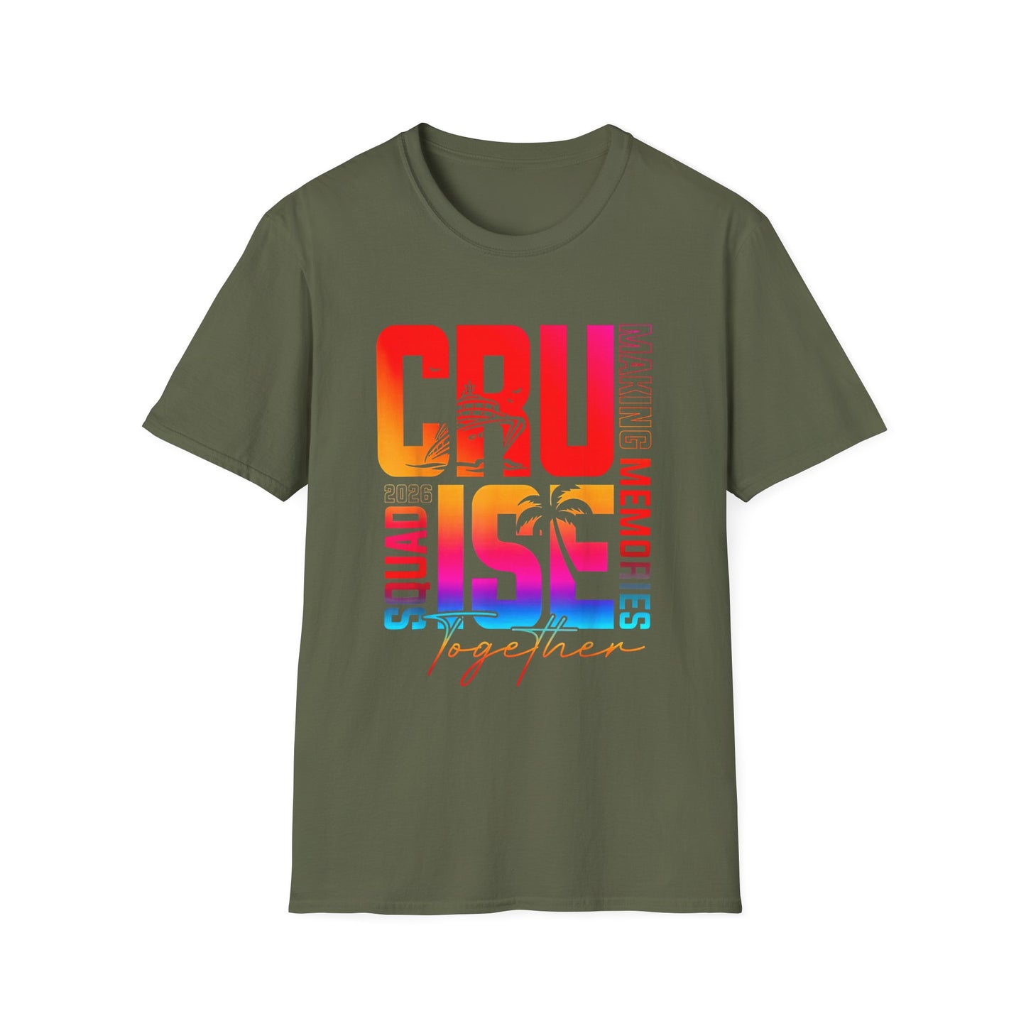 Cruise Squad Tropical Makin Memories Together' Graphic Tee