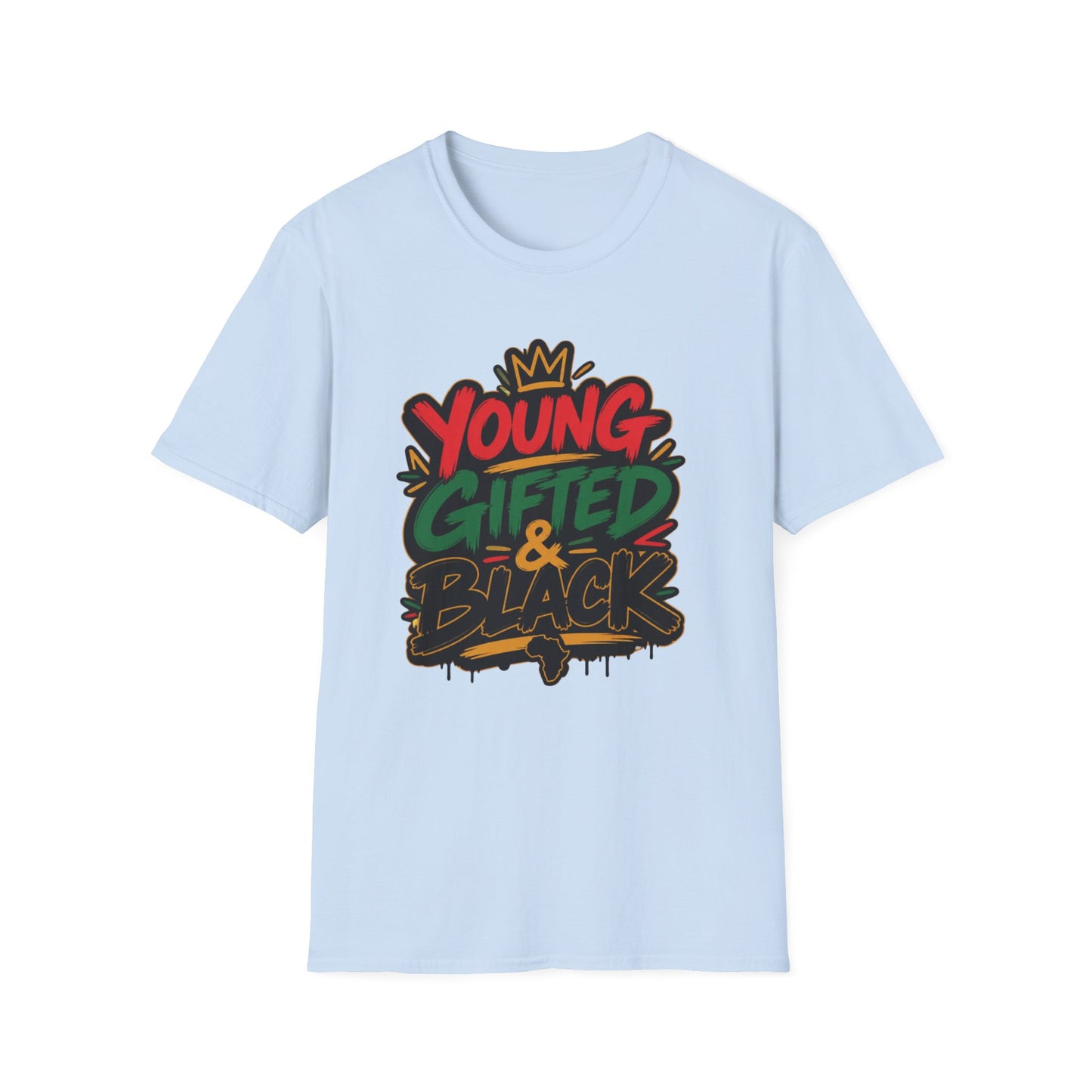Young, Gifted & Black Afrocentric Graphic Tee