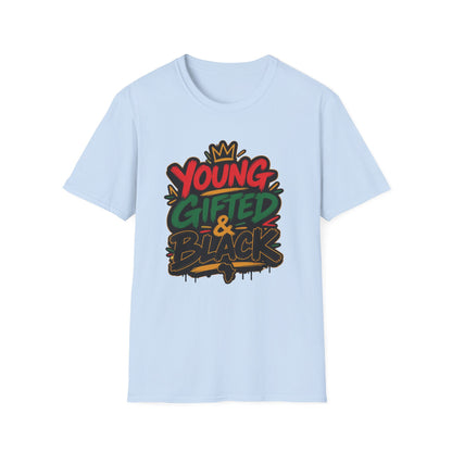 Young, Gifted & Black Afrocentric Graphic Tee