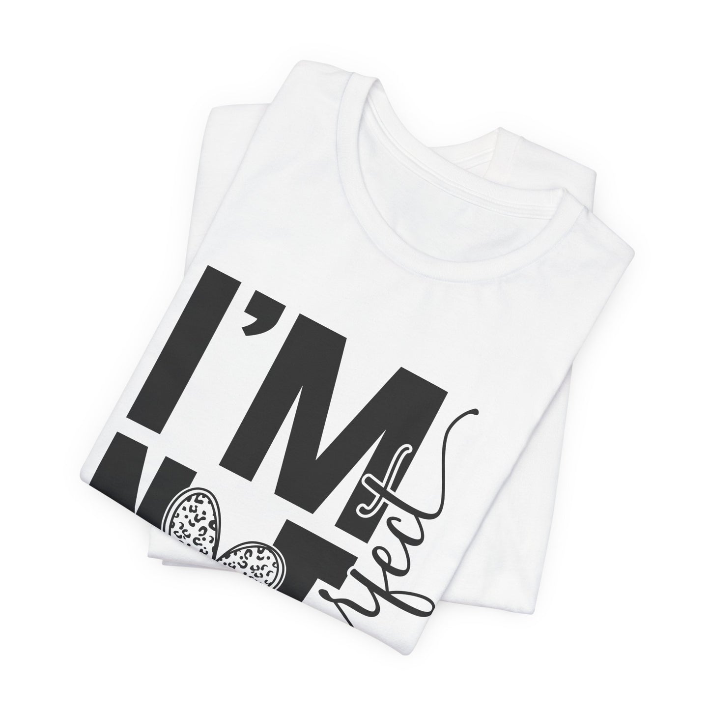 I'm Not Perfect Heart Graphic Tee