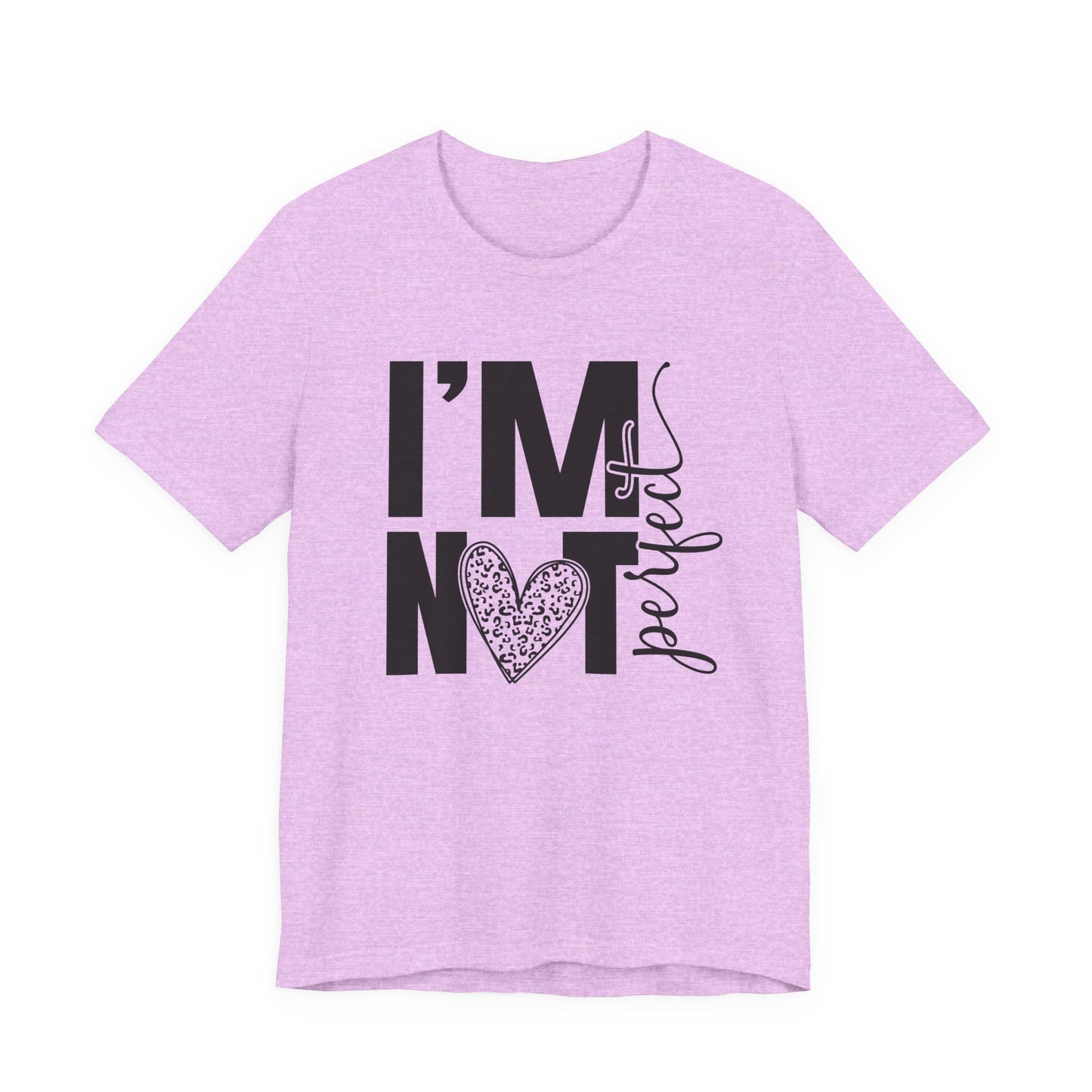 I'm Not Perfect Heart Graphic Tee