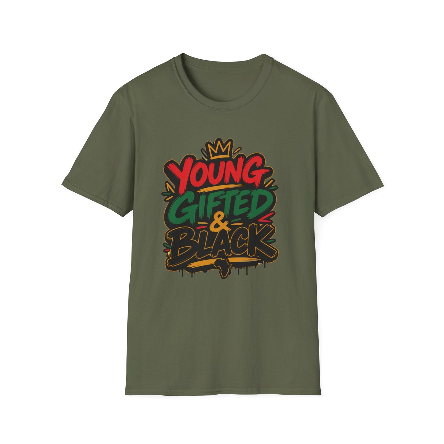Young, Gifted & Black Afrocentric Graphic Tee