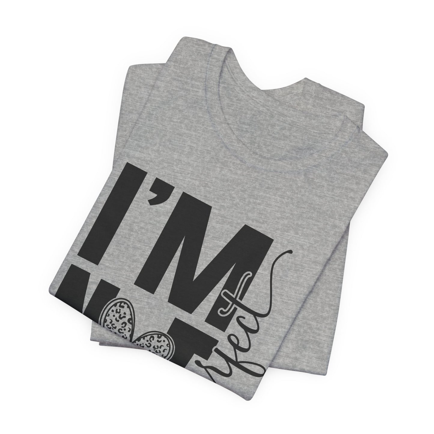 I'm Not Perfect Heart Graphic Tee