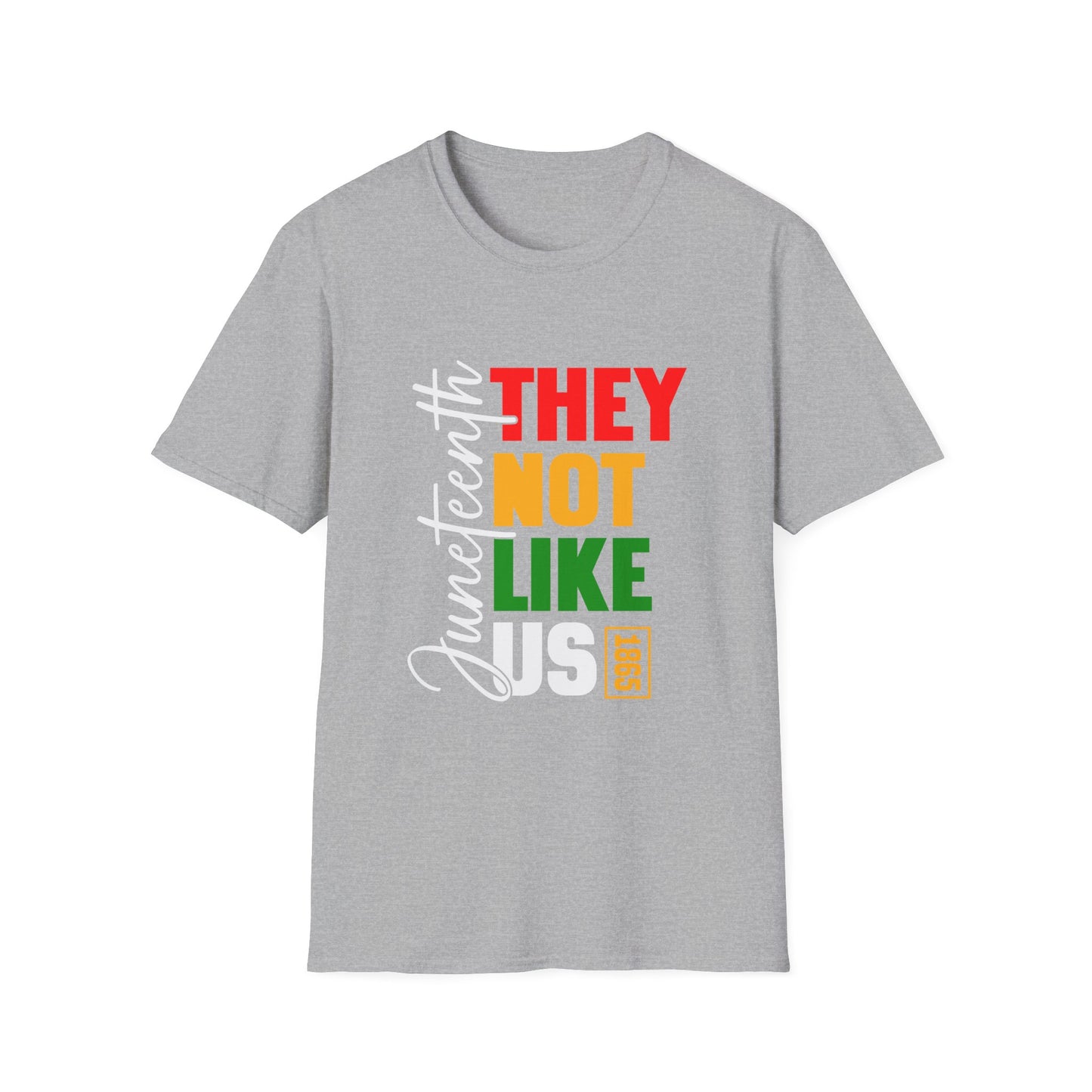 Juneteenth "They Not Like Us" Graphic T-Shirt