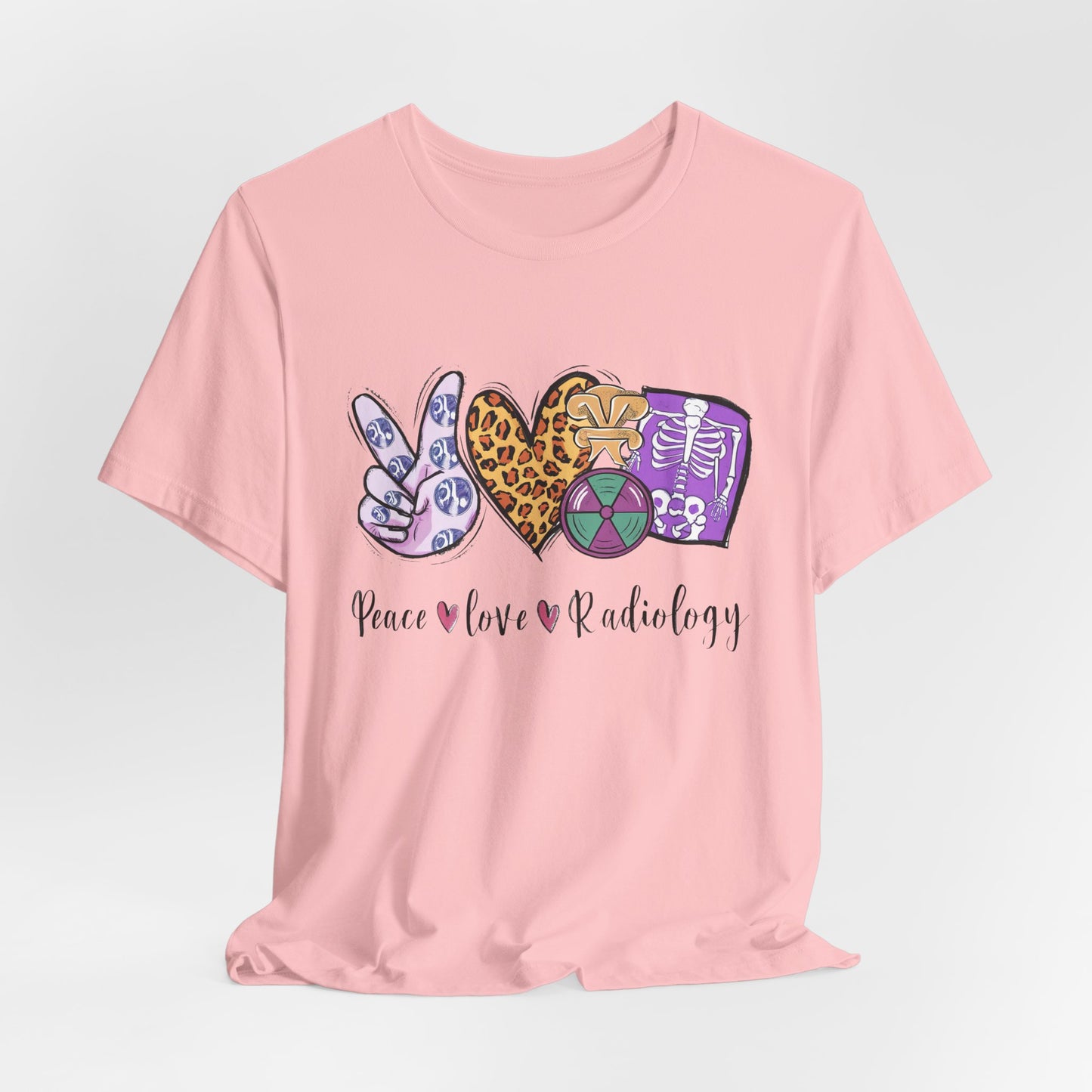 Radiology Peace Love Tee