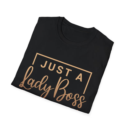 "Just a Lady Boss Building Her Empire" Motivational Tee for Women Entrepreneurs