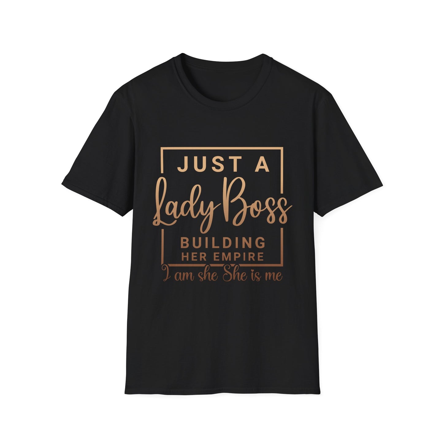 "Just a Lady Boss Building Her Empire" Motivational Tee for Women Entrepreneurs