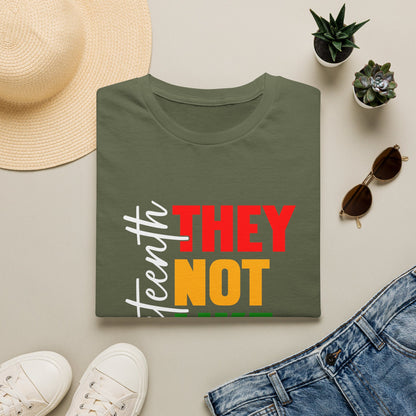 Juneteenth "They Not Like Us" Graphic T-Shirt