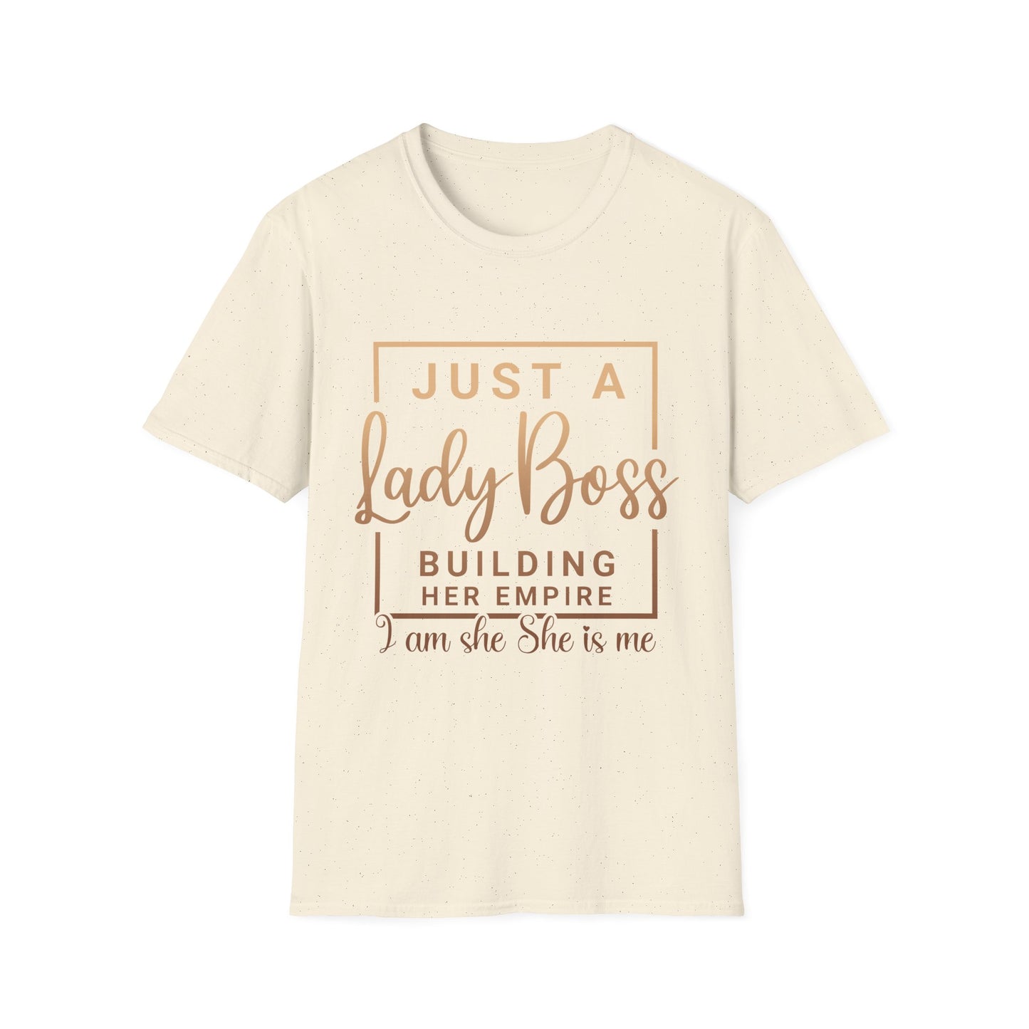 "Just a Lady Boss Building Her Empire" Motivational Tee for Women Entrepreneurs