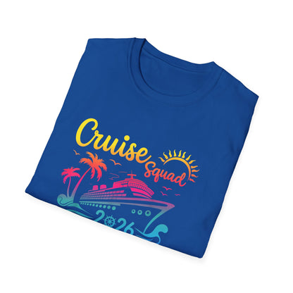 Cruise Squad 2026 T-Shirt — Making Memories Together