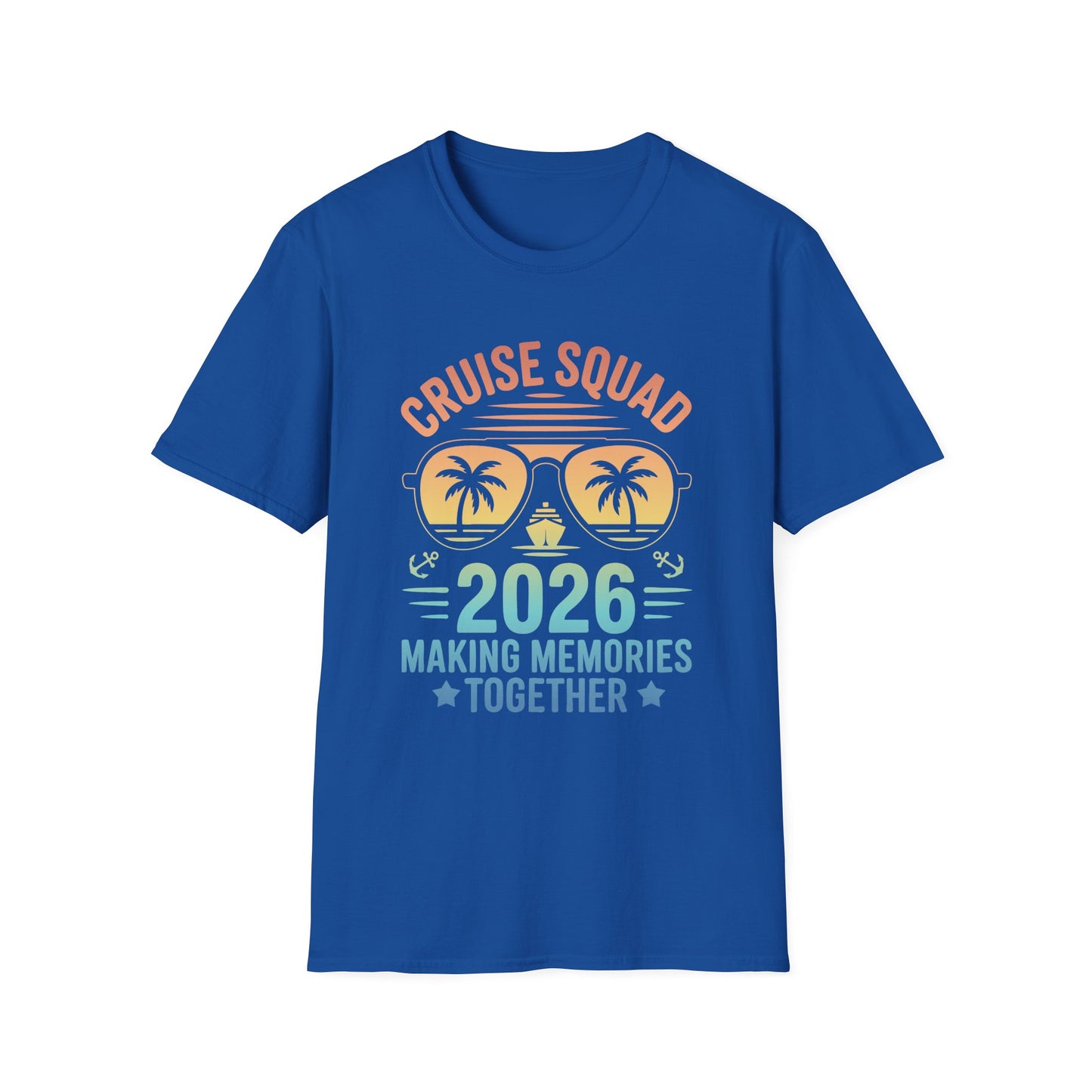 Cruise Squad 2026 T-Shirt — Making Memories Together Vacation Tee