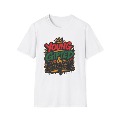 Young, Gifted & Black Afrocentric Graphic Tee