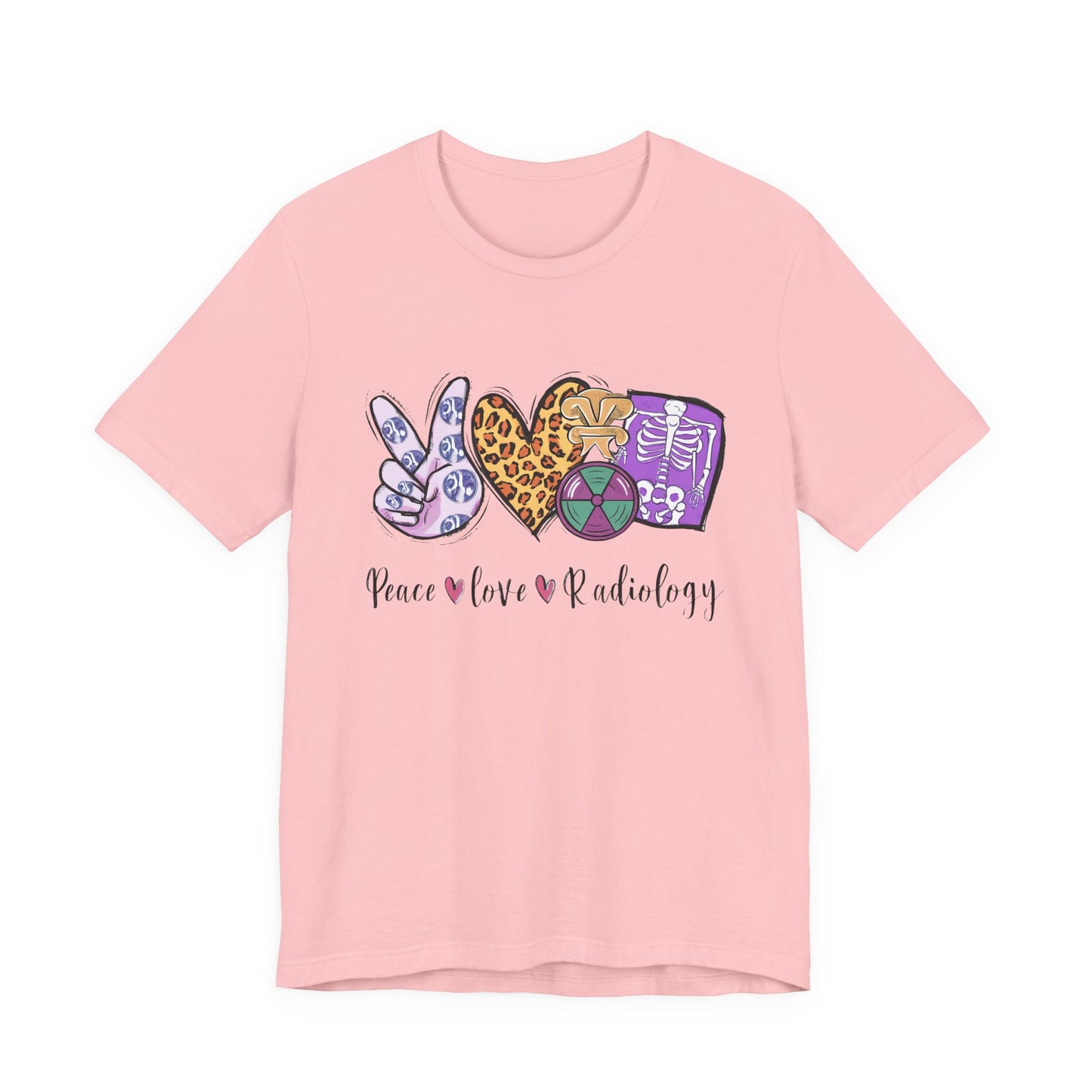 Radiology Peace Love Tee