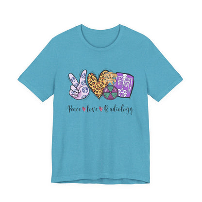 Radiology Peace Love Tee