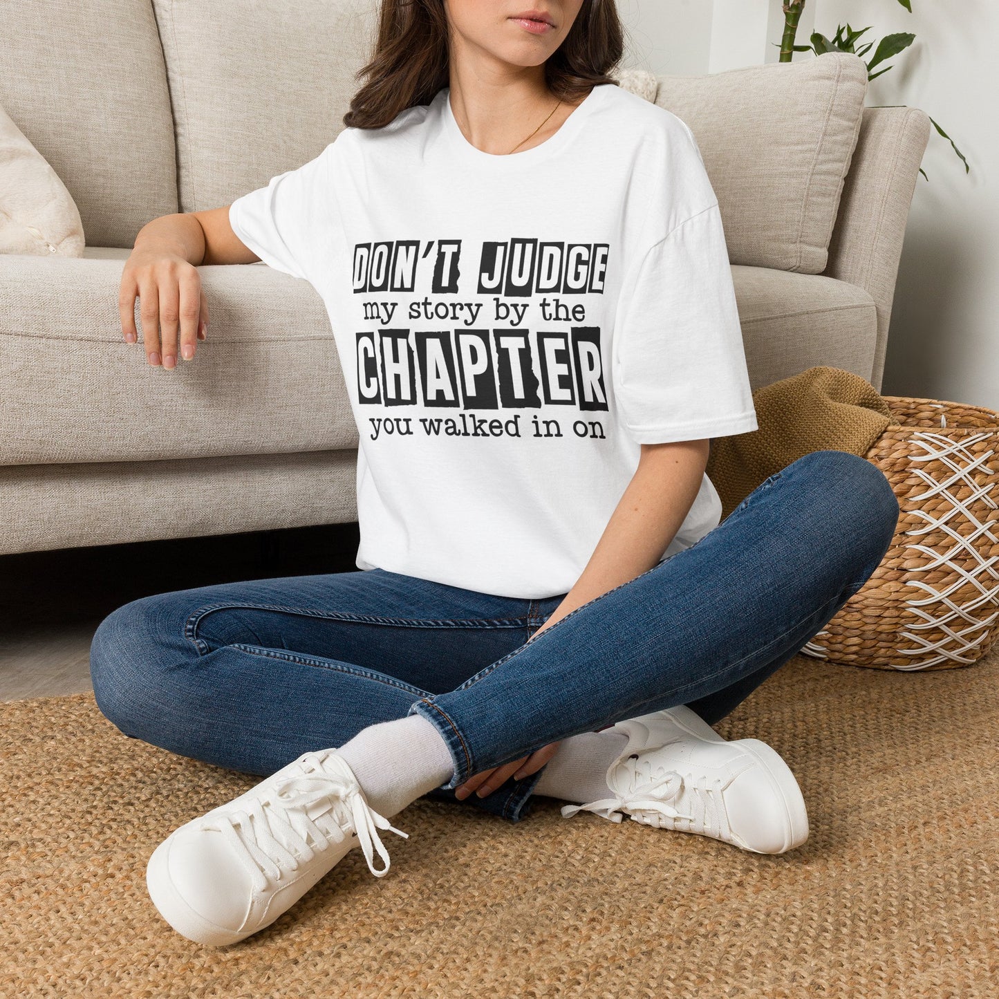Don't Judge My Story Graphic Tee