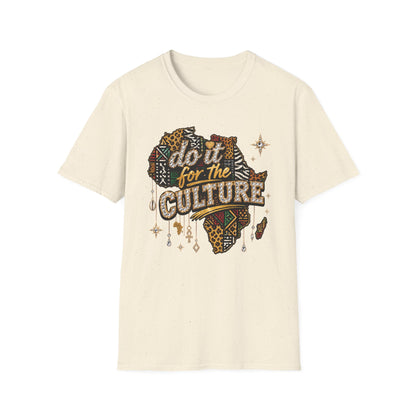 Do It For The Culture African Map Tribal Tee