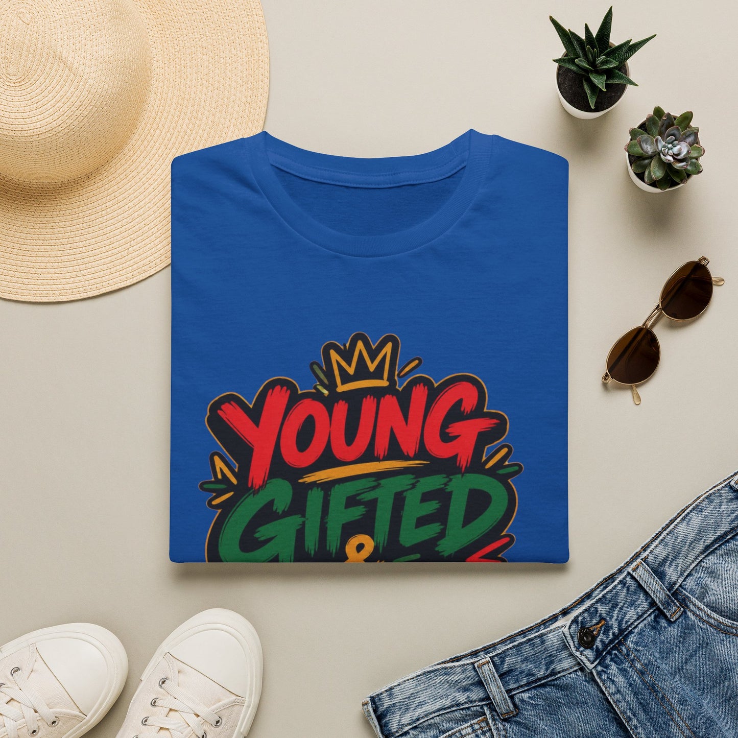 Young, Gifted & Black Afrocentric Graphic Tee