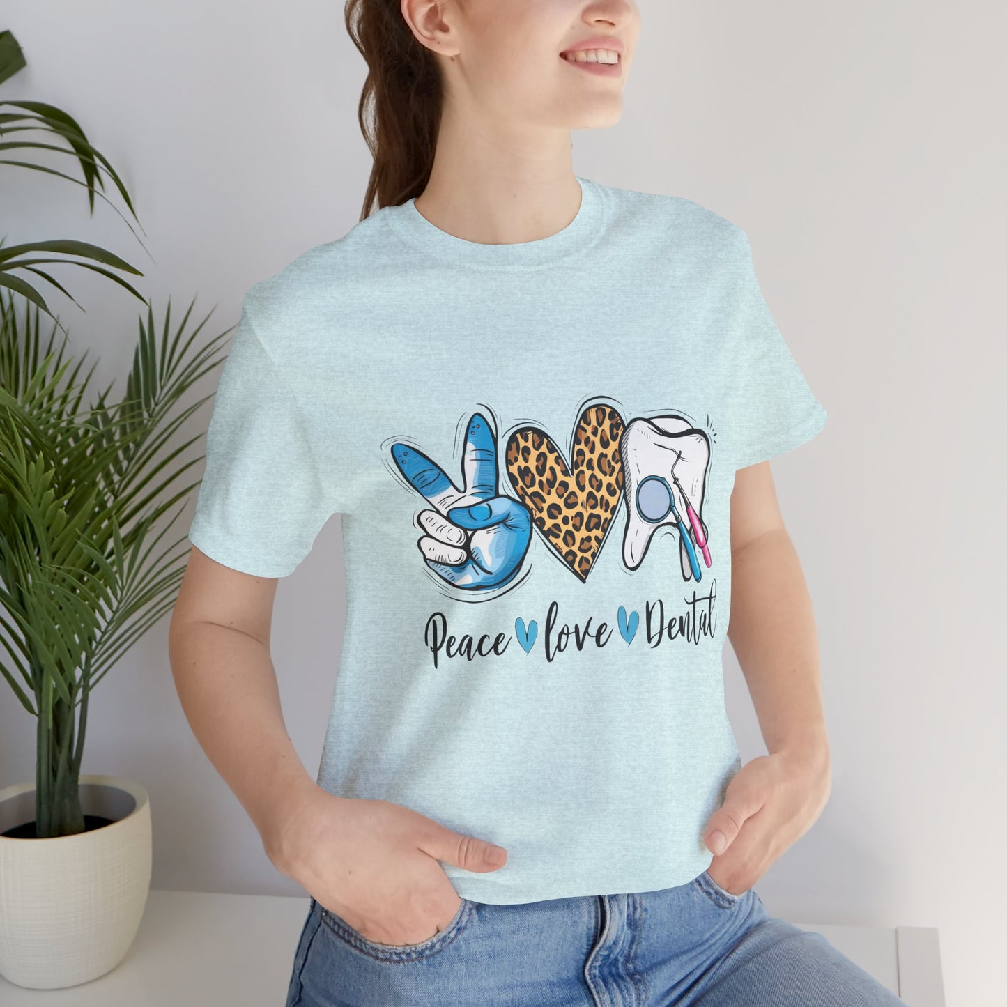 Peace  Love  Dental Graphic Tee