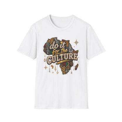 Do It For The Culture African Map Tribal Tee