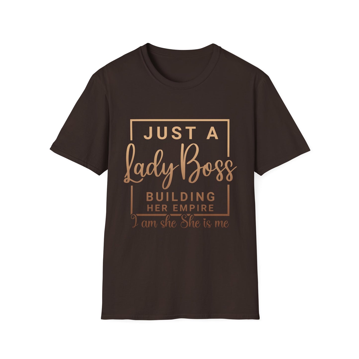 "Just a Lady Boss Building Her Empire" Motivational Tee for Women Entrepreneurs