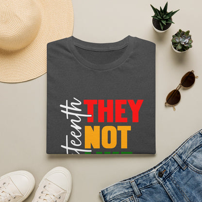 Juneteenth "They Not Like Us" Graphic T-Shirt