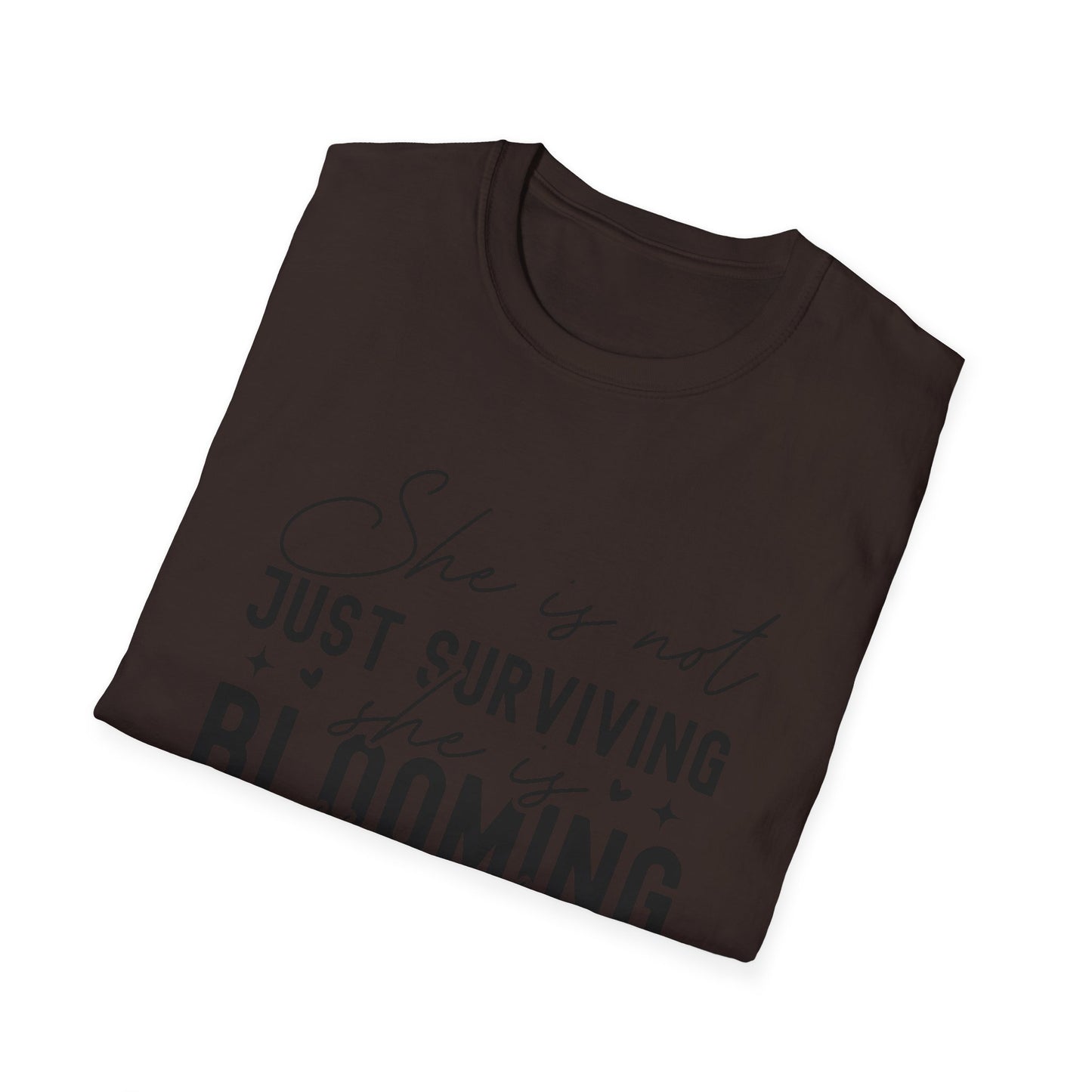 Blooming Through Every Storm Inspirational  Resilience Tee