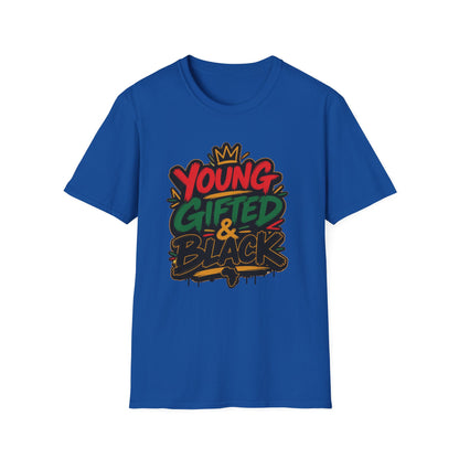 Young, Gifted & Black Afrocentric Graphic Tee