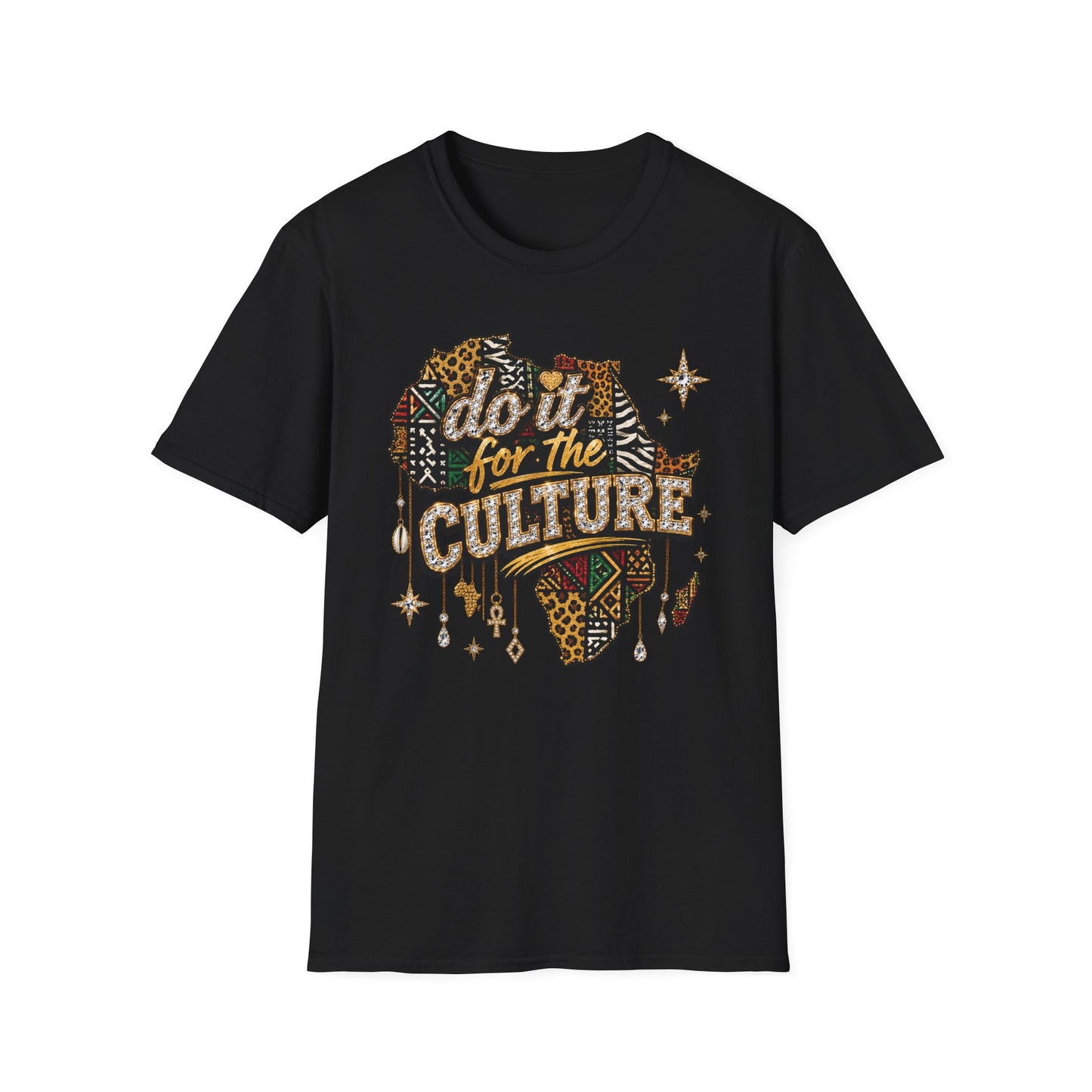 Do It For The Culture African Map Tribal Tee