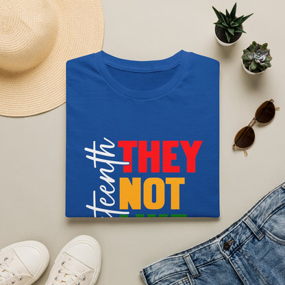 Juneteenth "They Not Like Us" Graphic T-Shirt