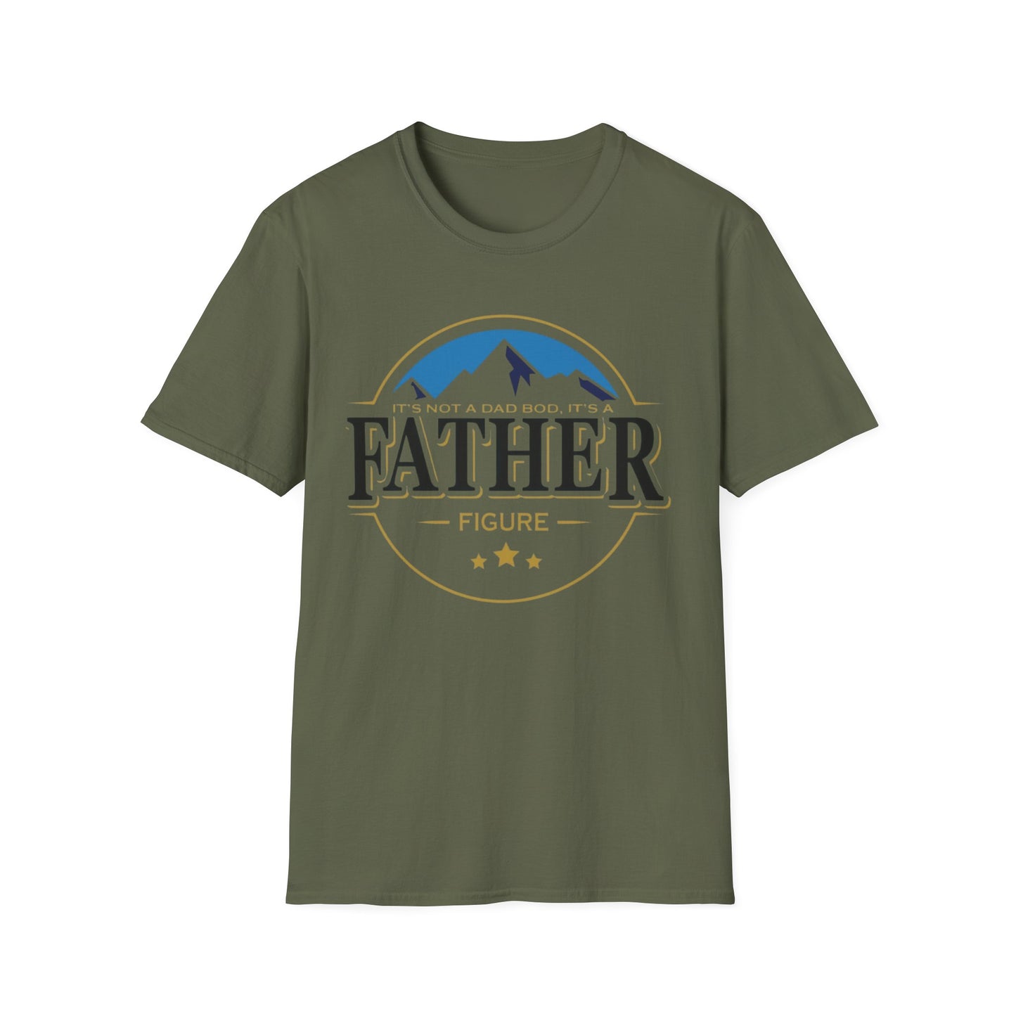 Father Figure T-Shirt — "It’s Not a Dad Bod, It’s a Father Figure" Graphic Tee